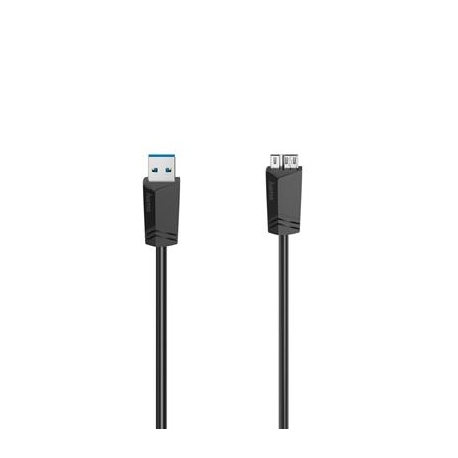 Hama Micro-USB Cable, 5 Gbit/s, 1,5 m, must - Kaabel