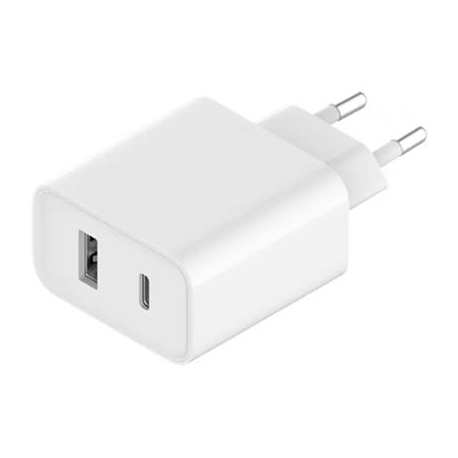 Xiaomi Mi 33 W Wall Charger, USB-A, USB-C, valge - Vooluadapter