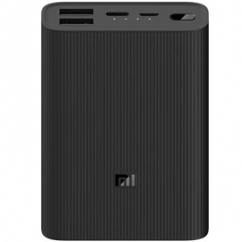 Xiaomi Mi Power Bank 3 Ultra Compact, 10 000 mAh, 22,5 W, must - Akupank