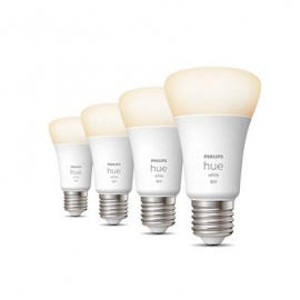 Philips Hue White, E27, valge, 4 tk - Nutivalgusti