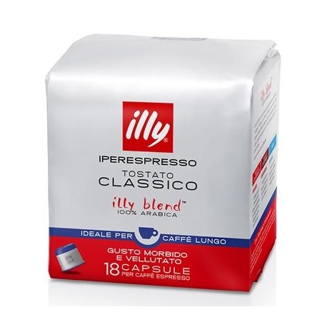 Illy Lungo, 18 tk - Kohvikapslid