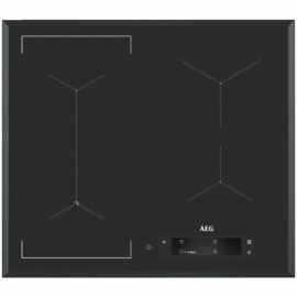 AEG, laius 59 cm, raamita, tumehall - Integreeritav induktsioonpliidiplaat