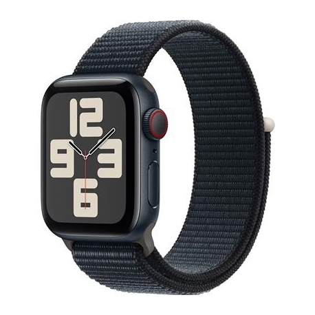 Apple Watch SE 2, GPS + Cellular, Sport Loop, 44 mm, tumehall - Nutikell