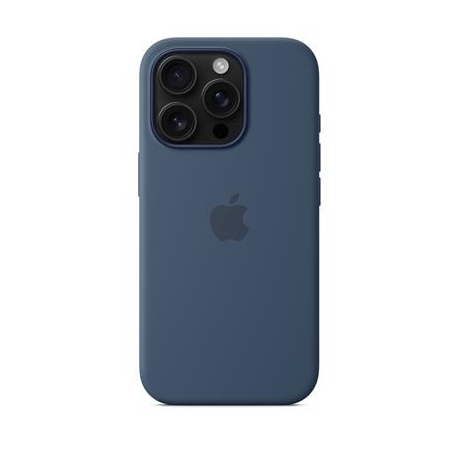 Apple Silicone Case with Magsafe, iPhone 16 Pro, sinine - Ümbris