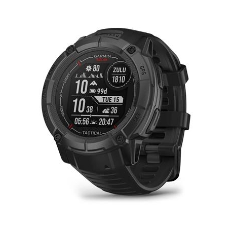 Garmin Instinct 2X Solar, Tactical Edition, must - Spordikell