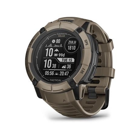 Garmin Instinct 2X Solar, Tactical Edition, pruun - Spordikell