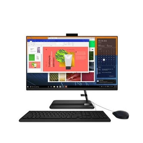 Lenovo IdeaCentre AIO 3 27ALC6, 27'', FHD, Ryzen 5, 16 GB, 512 GB, must - Lauaarvuti