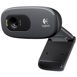 Logitech C270, HD, must - Veebikaamera