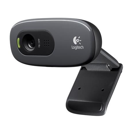 Logitech C270, HD, must - Veebikaamera