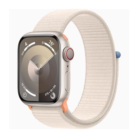 Apple Watch Series 9 GPS + Cellular, 41 mm, Sport Loop, beež - Nutikell