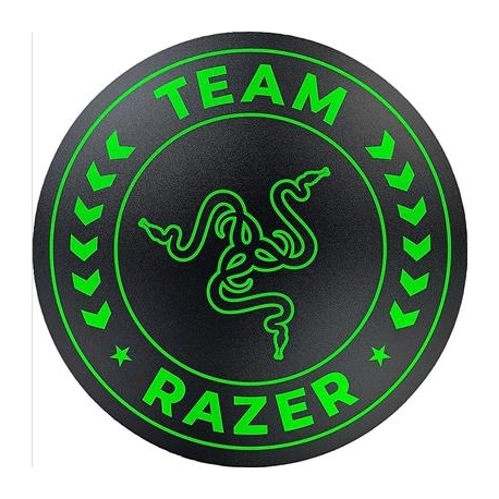 Razer Team Floor Mat, must/roheline - Põrandamatt