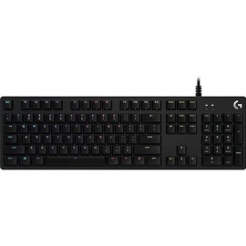 Logitech G512 Carbon Lightsync, GX Red, SWE, must - Mehaaniline klaviatuur