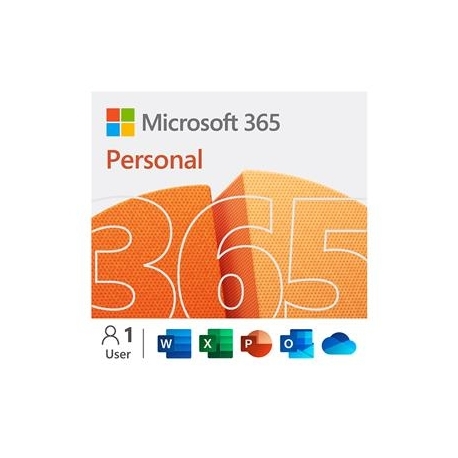 Microsoft 365 Personal, 12 kuu tellimus, 1 kasutaja / 5 seadet, 1 TB OneDrive, ENG - Tarkvara