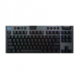 Logitech G915 X Lightspeed, TKL, clicky, US, must - Juhtmevaba klaviatuur