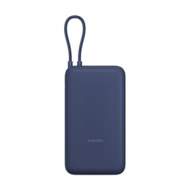 Xiaomi 33W Power Bank, 20000 mAh, integreeritud kaabel, sinine - Akupank