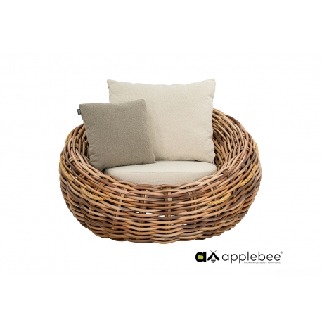 Tugitool Apple Bee COCOON kubu / beež, 130x130xH76 cm