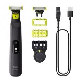 Philips OneBlade Pro 360 Nägu + keha, must - Hübriidraseerija