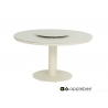 Aialaud serveerimisalusega Apple Bee MELVILLE helebeež, D140xH77 cm