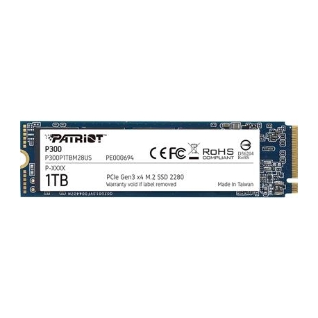 Patriot P300, 1 TB, M.2 PCIe Gen 3x4 - SSD