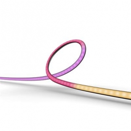 Philips Hue Play Gradient PC Lightstrip, 3x 24''-27'', must/valge - LED valgusriba arvutile
