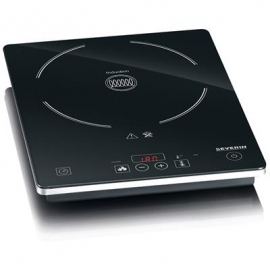 Severin, 2000 W, must - Induktsioonlauapliit 1 keedualaga