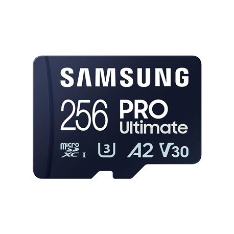 Samsung PRO Ultimate, microSDXC, SD adapter, 256 GB - Mälukaart