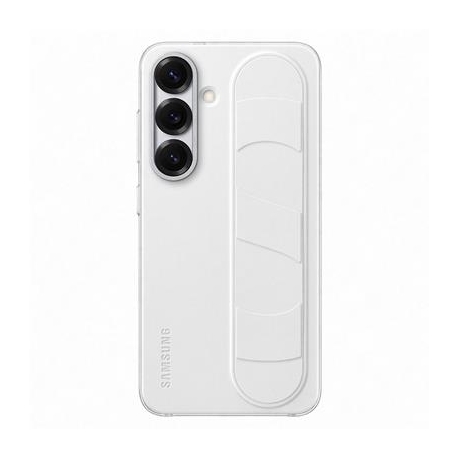 Samsung Standing Grip Case, Galaxy S25, valge - Ümbris