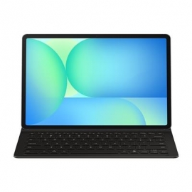 Samsung Book Cover Keyboard Slim, Galaxy Tab S10 FE+, must - Klaviatuuriga ümbris