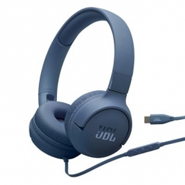 JBL Tune 520C, sinine - Kõrvapealsed kõrvaklapid