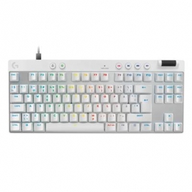 Logitech Pro X TKL Rapid, SWE, valge - Klaviatuur