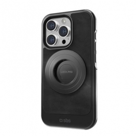 SBS LockPro case, iPhone 15 Pro, must - Nutitelefoni ümbris