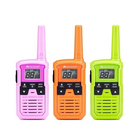 Midland XT10 Pro Multicolor, 3tk - Raadiosaatjad