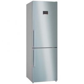 Bosch, NoFrost, 321 L, kõrgus 186 cm, roostevaba teras - Külmik