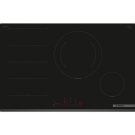 Bosch Seeria 6, laius 80,2 cm, raamita, must - Integreeritav induktsioonpliidiplaat