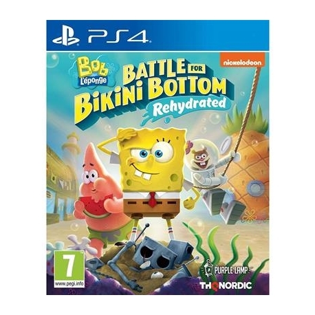 PS4 mäng Spongebob: Battle for Bikini Bottom Rehydrated