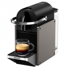 Krups Nespresso Pixie Redesign, titaan - Kapselkohvimasin