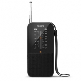Philips TAR1509, must - Kaasaskantav raadio