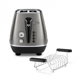 Delonghi Distinta Titanium, 900 W, titaanium - Röster