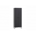 Jalatsikapp JANNE mattmust, 60x33xH170 cm