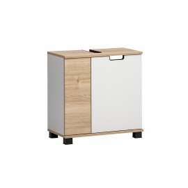 Valamukapp EMMIK mattvalge / tamm, 60x33xH62 cm