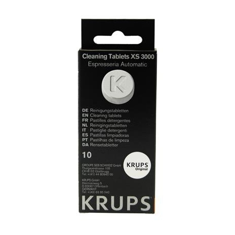 Krups, 10 tk - Puhastustabletid espressomasinale