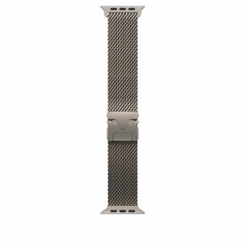 Apple Milanese Loop, 49 mm, Medium, titaan - Kellarihm
