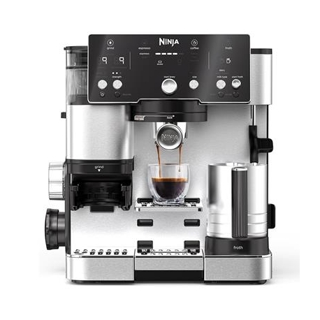 Ninja Luxe Café Essential, must/roostevaba teras - Espressomasin