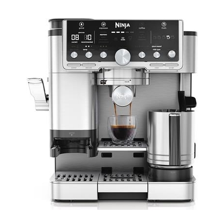 Ninja Luxe Café Pro, must/roostevaba teras - Espressomasin