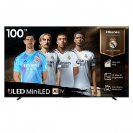 Hisense U7Q, 100'', 4K UHD, Mini LED, must - Teler