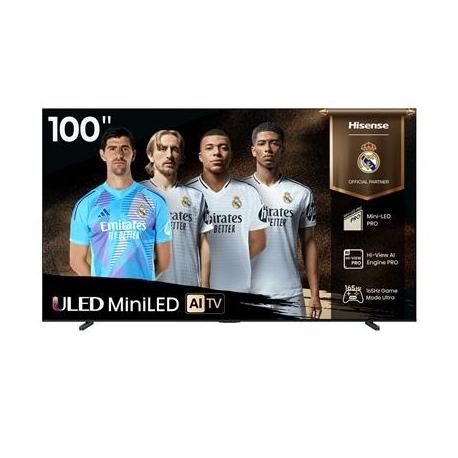 Hisense U7Q, 100'', 4K UHD, Mini LED, must - Teler