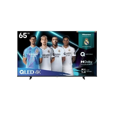 Hisense E7Q, 65'', 4K UHD, QLED, must - Teler