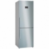 Bosch, NoFrost, 321 L, kõrgus 186 cm, roostevaba teras - Külmik