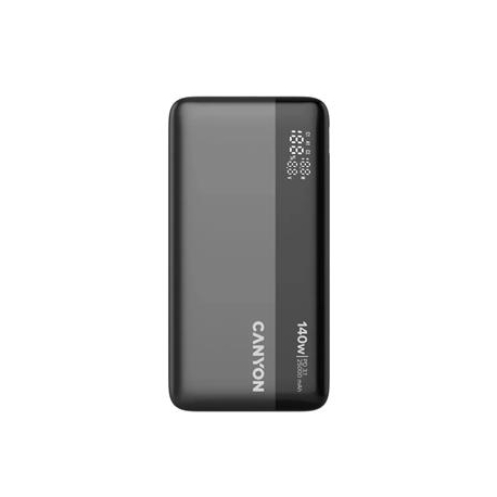 Canyon OnPower 240, 25000 mAh, tumehall - Akupank