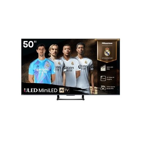 Hisense U7Q, 50'', 4K UHD, Mini LED, must - Teler